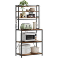per ufficio scaffali da panettiere in metallo nero zk7141272