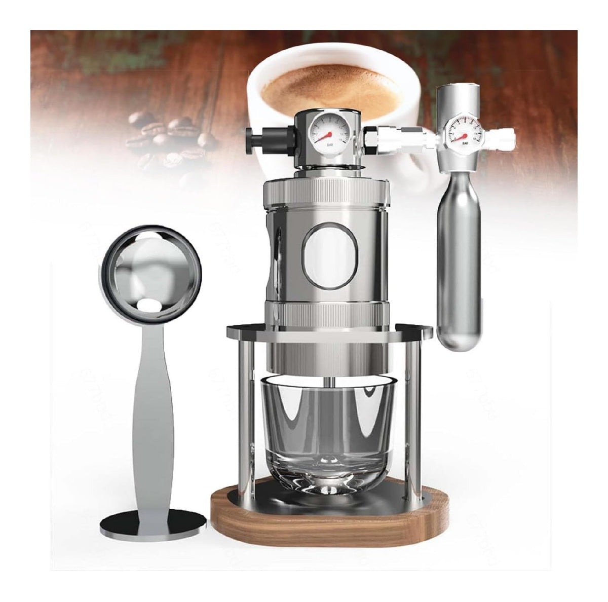 Macchina espresso Macchina caffe pneumatica, portatile, manuale