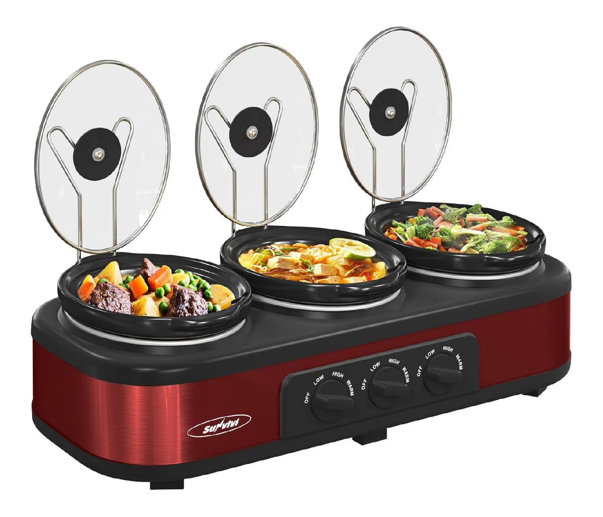 Sunvivi Server scaldavivande per buffet in acciaio inox temperatura regolabile oro