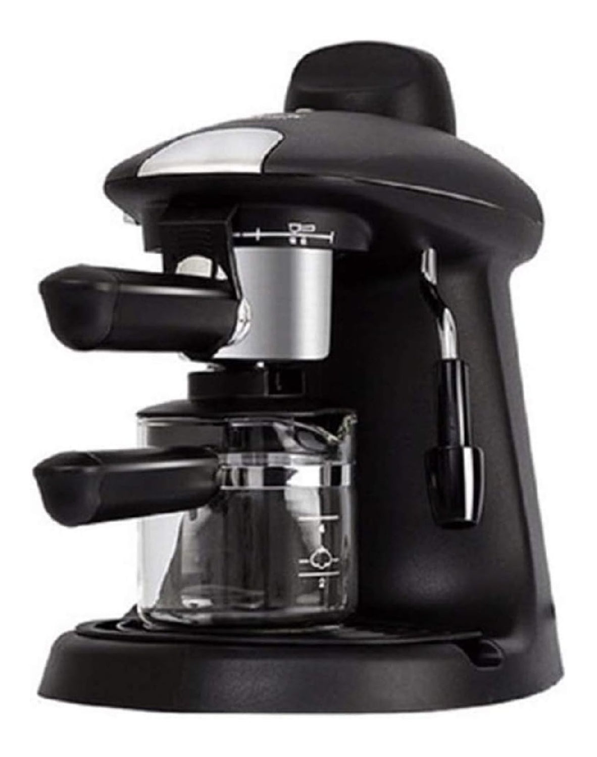 Macchina per caffe Espresso, Macchina funzionamento automatico funzione vapore nero
