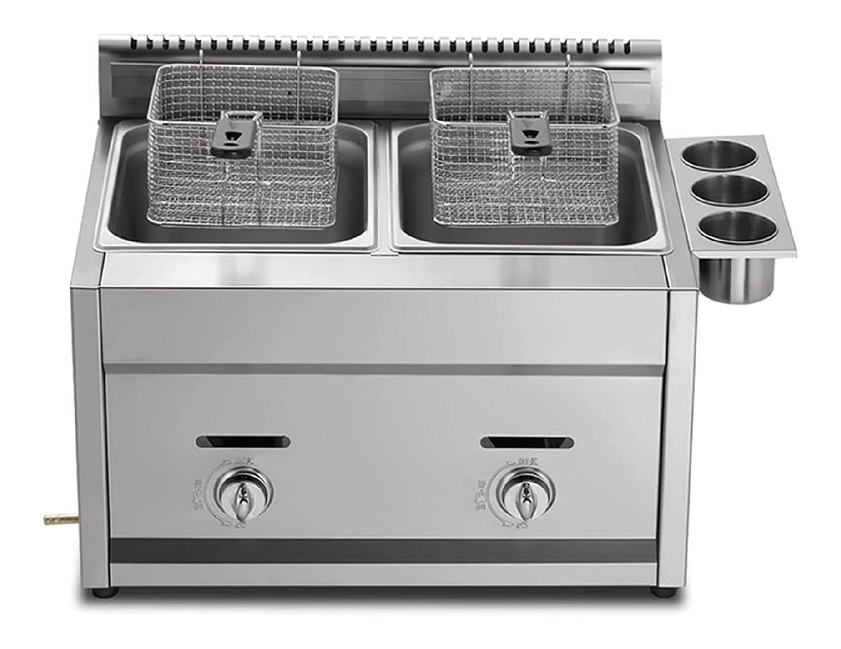 Sistema per frittura Friggitrice francese acciaio inox, friggitrice