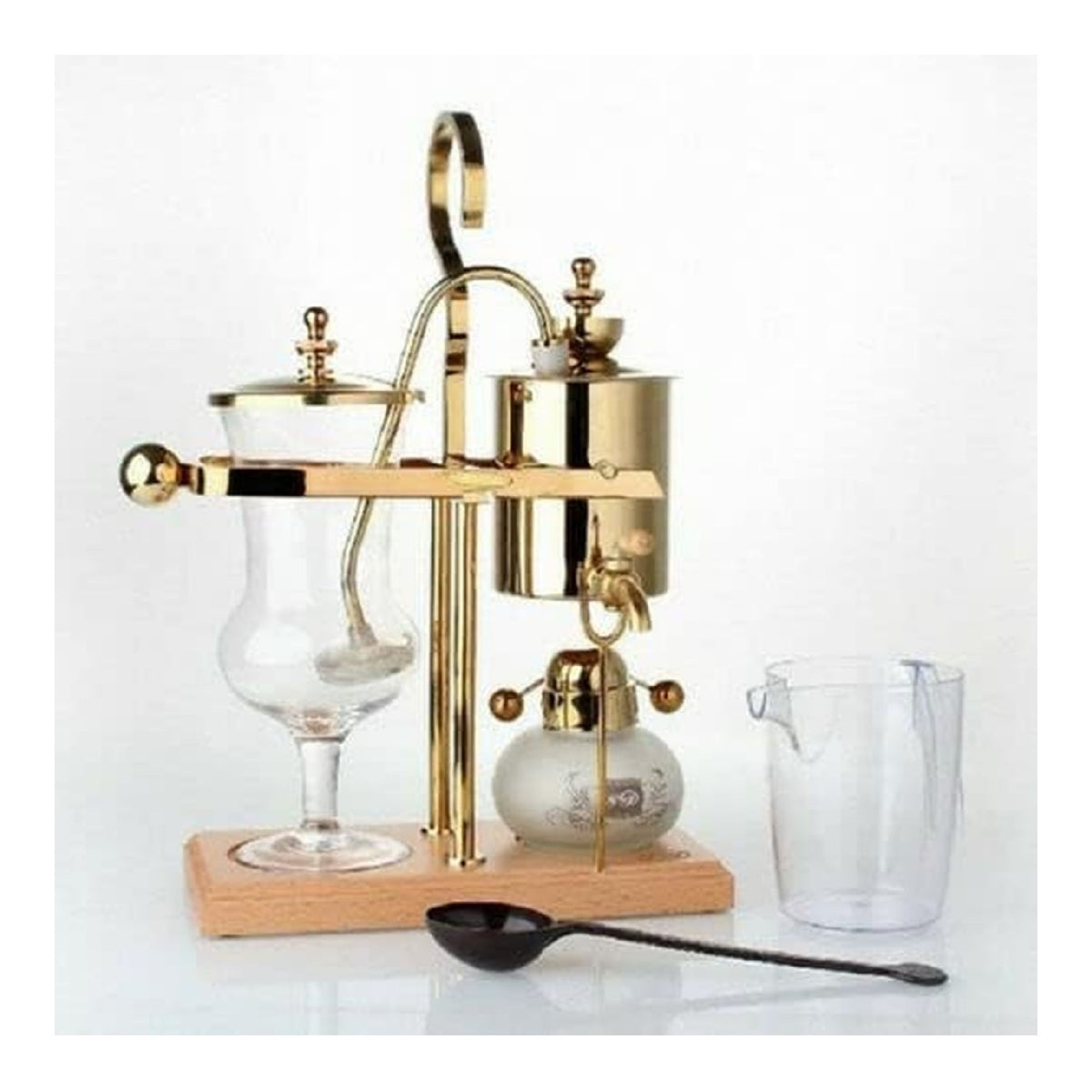 Belgium Royal Balancing Syphon Caffettiera funzionamento automatico funzione vapore nero