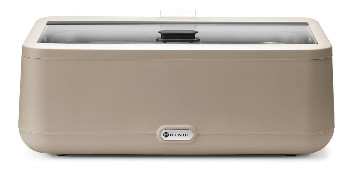 Chafing Dish Elettrico UNIQ, 12,5L, digitale in acciaio inox beige