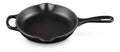 Padella doppio becco Evolution ghisa in acciaio inox componenti lavabili nero
