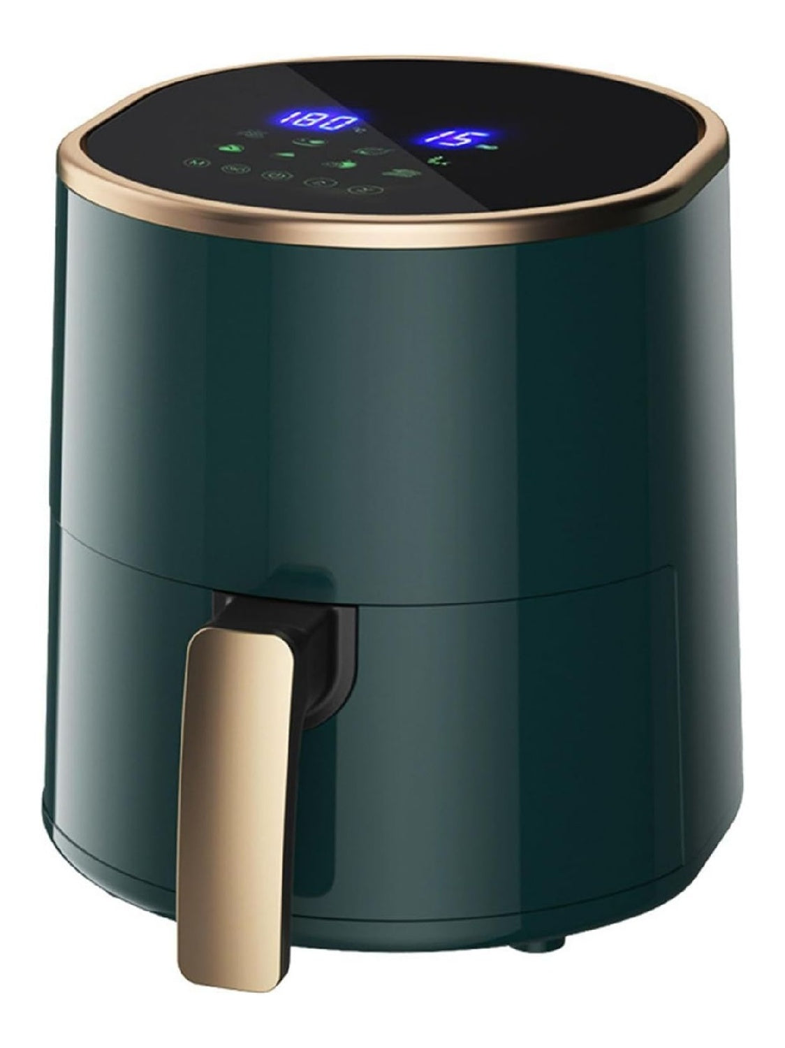 Friggitrice ad aria con comandi touch funzionamento automatico bianco funzionamento automatico