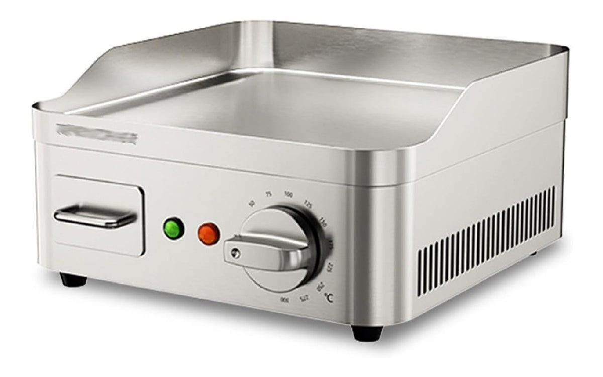 Bistecchiere Piastra Elettrica Cucina Acciaio Inossidabile