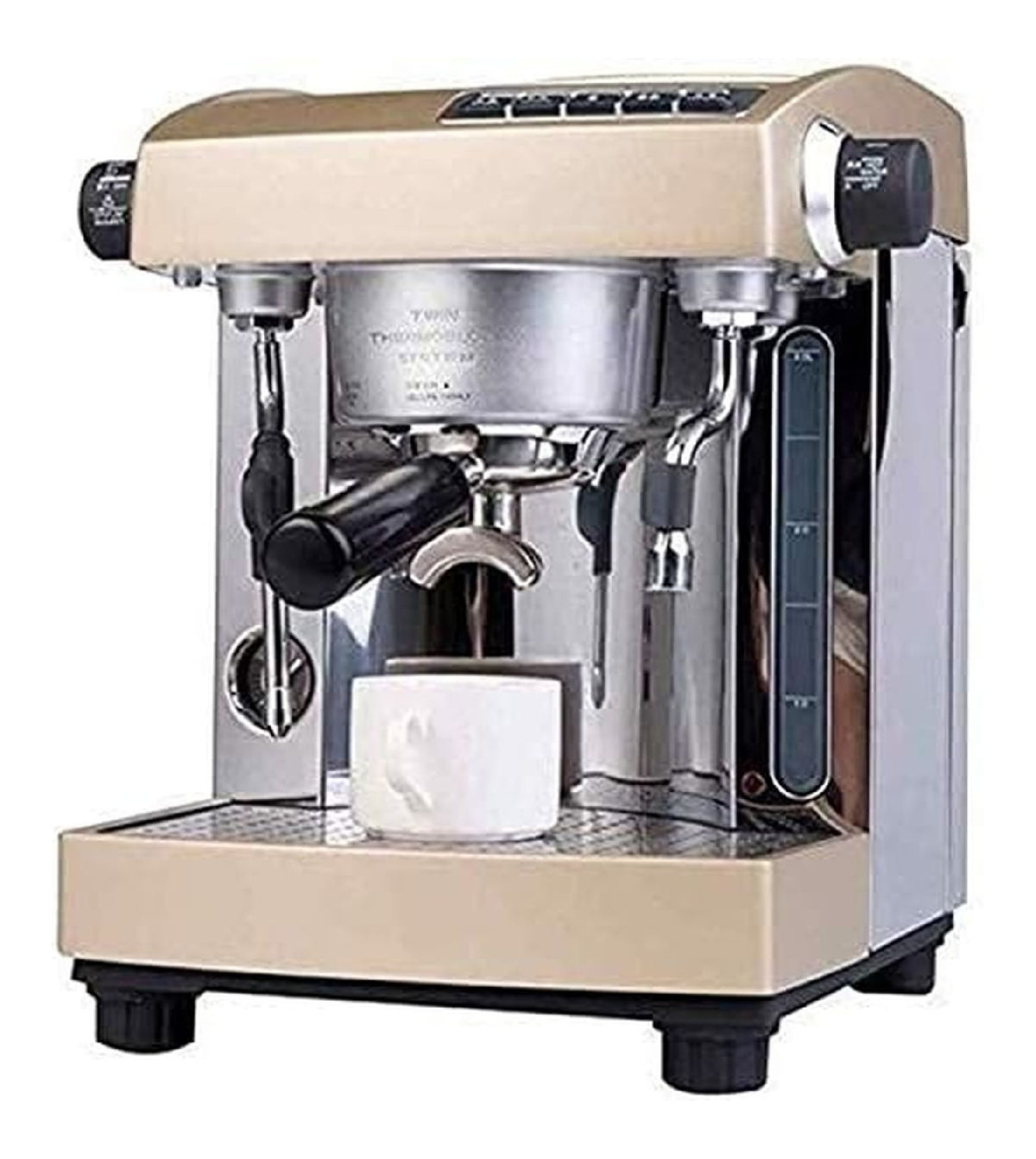 Macchina espresso funzione vapore funzionamento automatico nero Macchina caffe Commercial Home