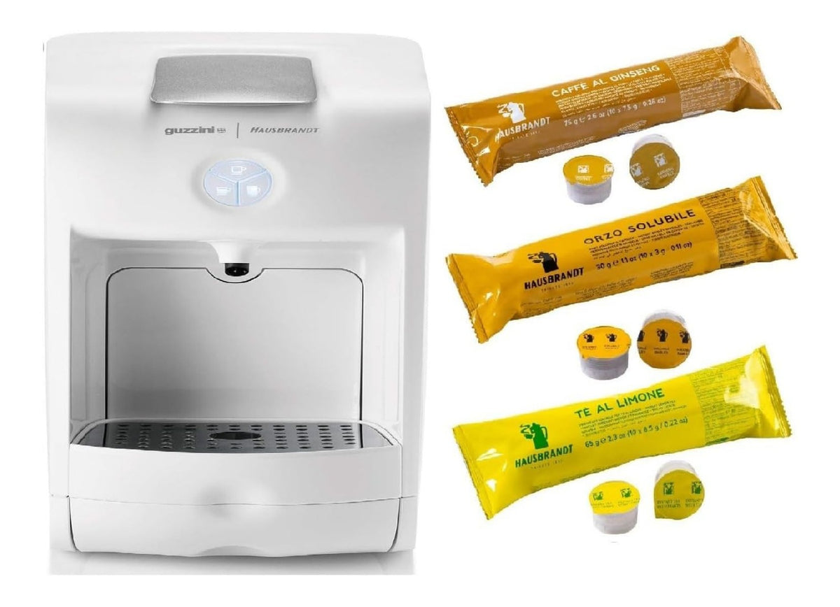 Macchina espresso funzionamento automatico bianco Macchina caffe Hausbrandt Capsule