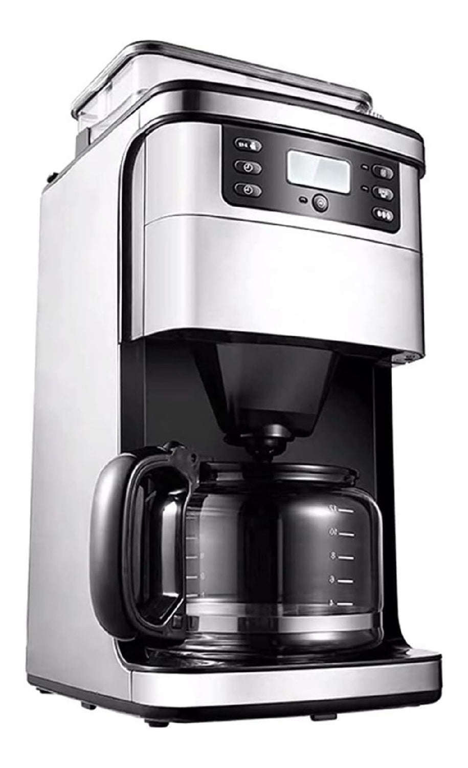 Macchine da caffe superautomatiche con programmi automatici con timer argento