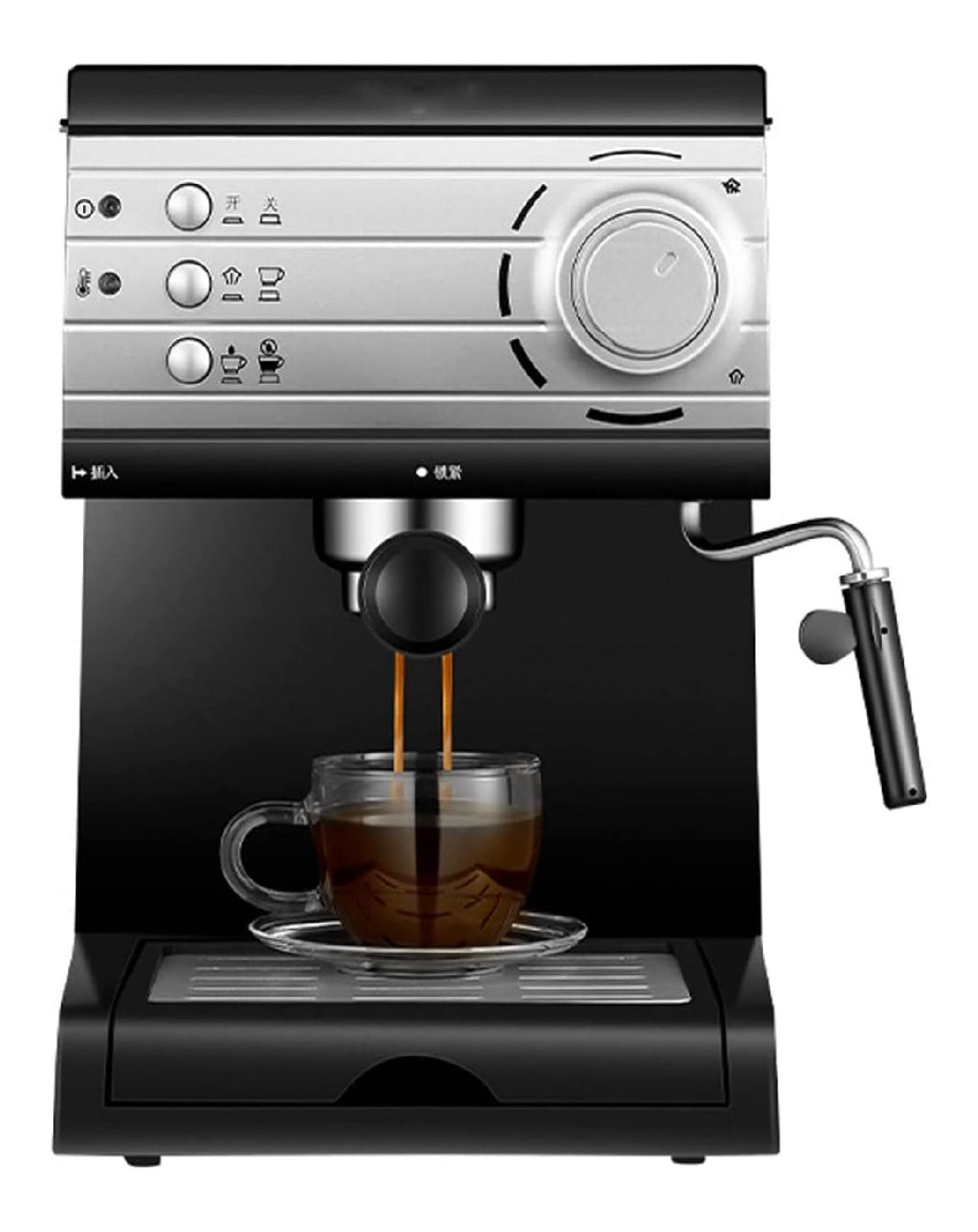 Macchina per caffe Espresso Bar funzionamento automatico funzione vapore rame