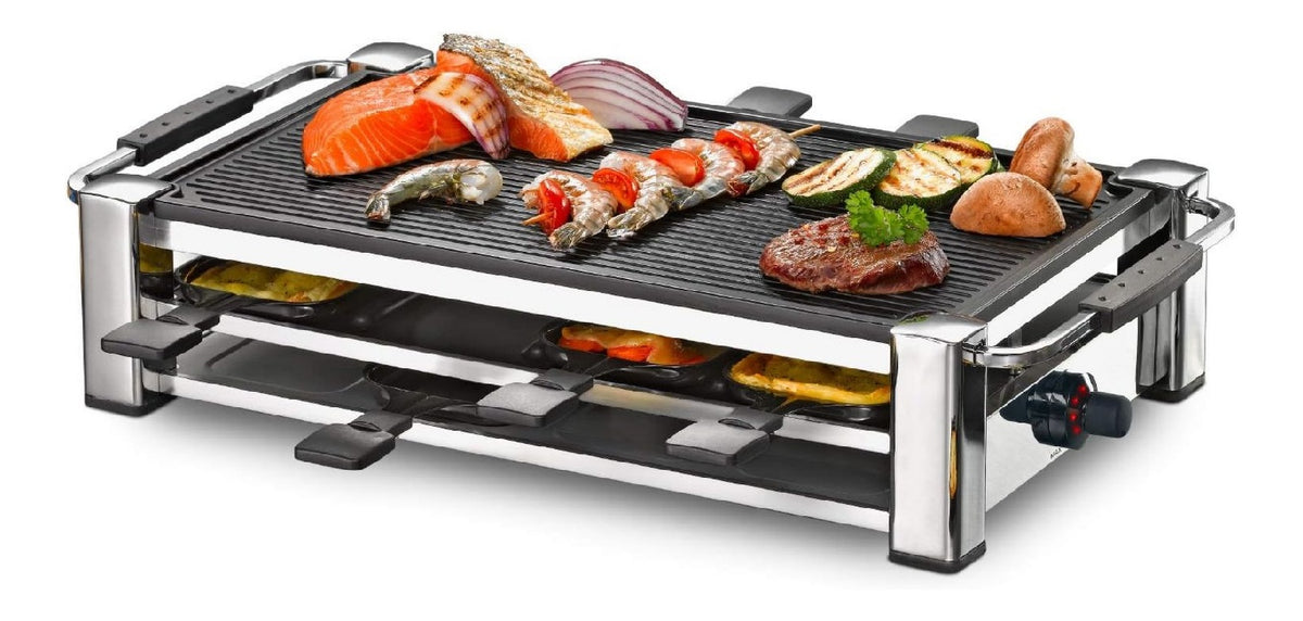 Piastre per Raclette Rommelsbacher raclette Chrome