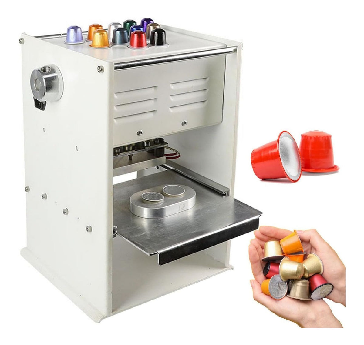 Elettrodomestico compatto Sigillatura Capsule caffe,Macchina Sigillatrice Manuale
