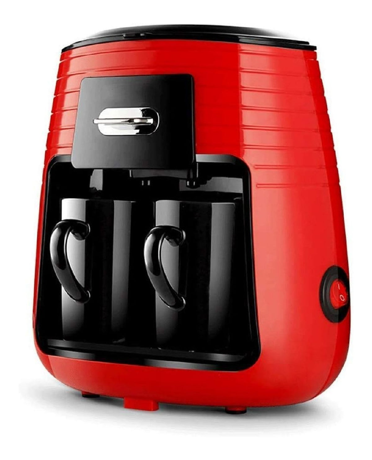 Macchina espresso funzionamento automatico componenti lavabili rosso