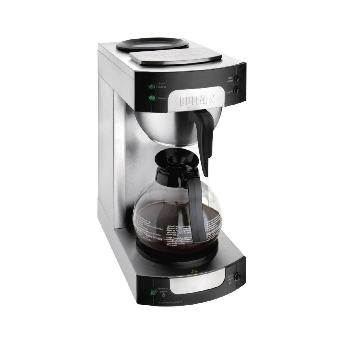 Caffettiera elettrica digitale portatile nero