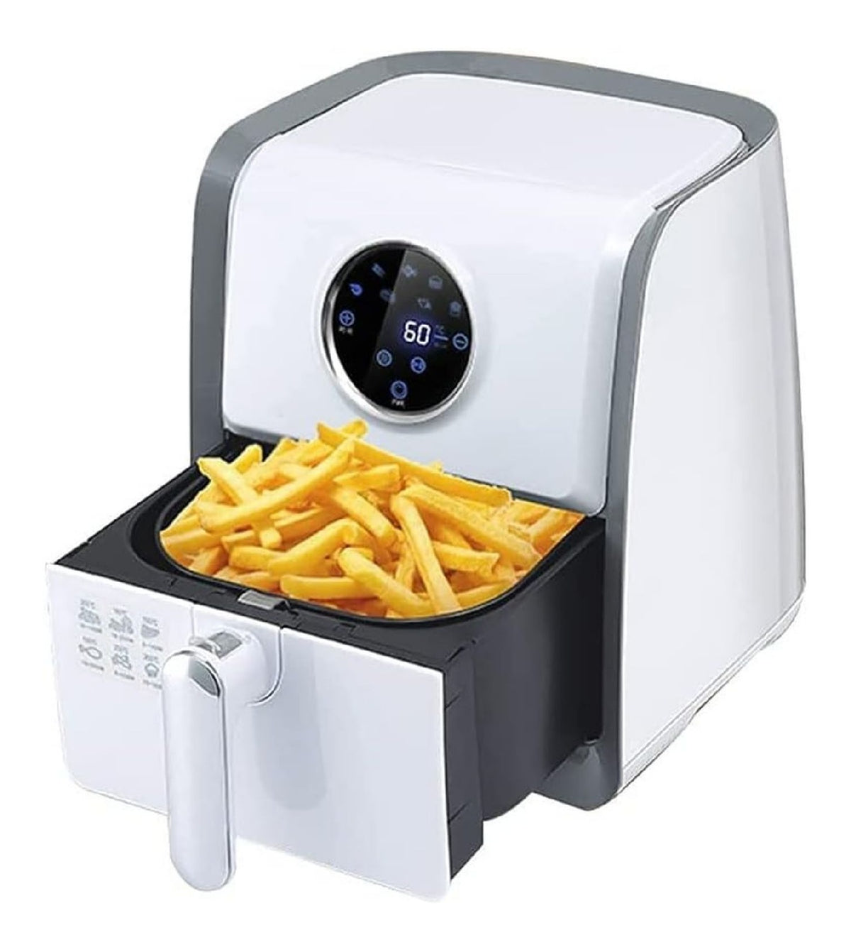 Friggitrice ad aria oro digitale con timer