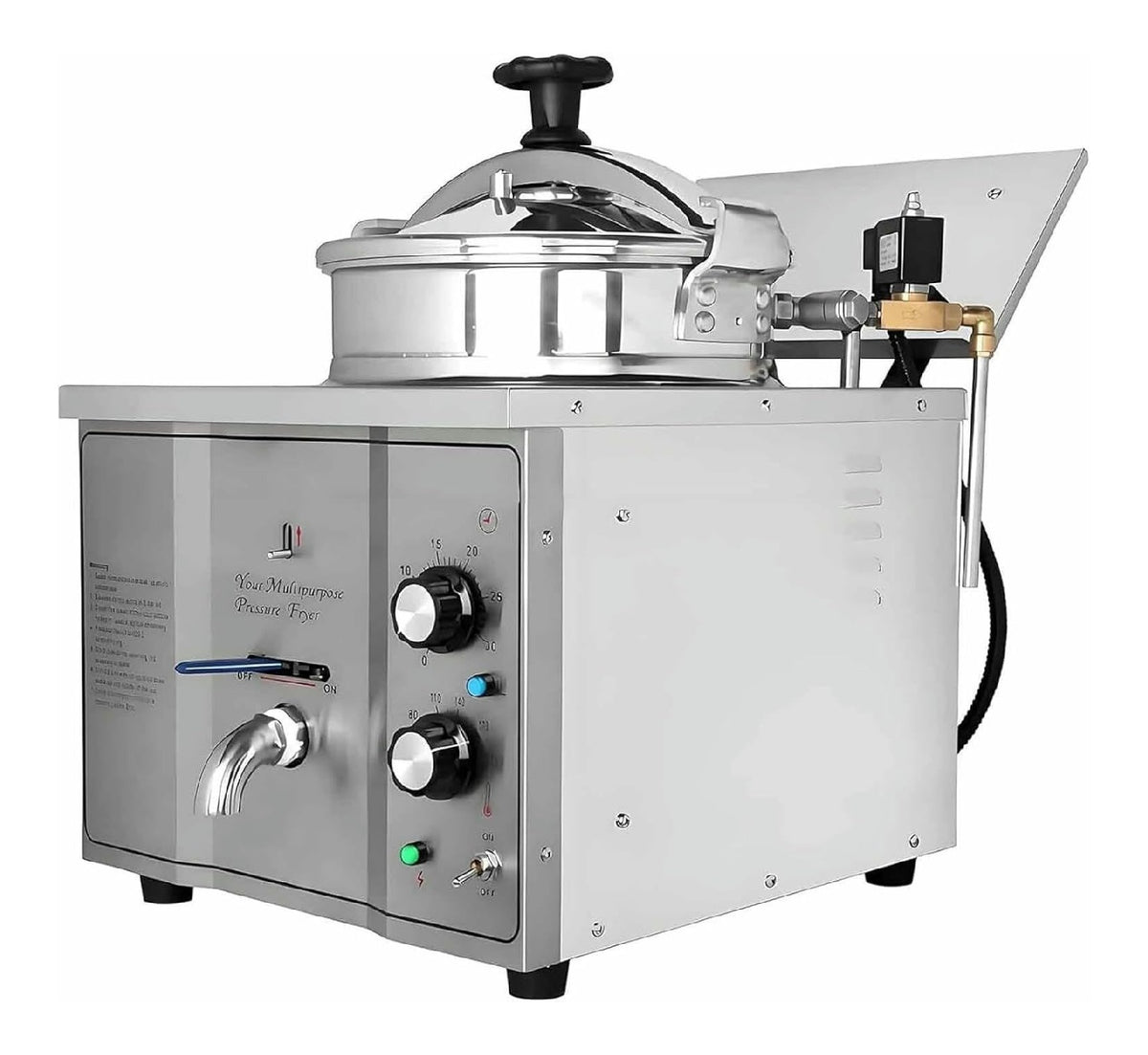 Friggitrice da cucina Friggitrice Elettrica Pressione Banco, Friggitrice