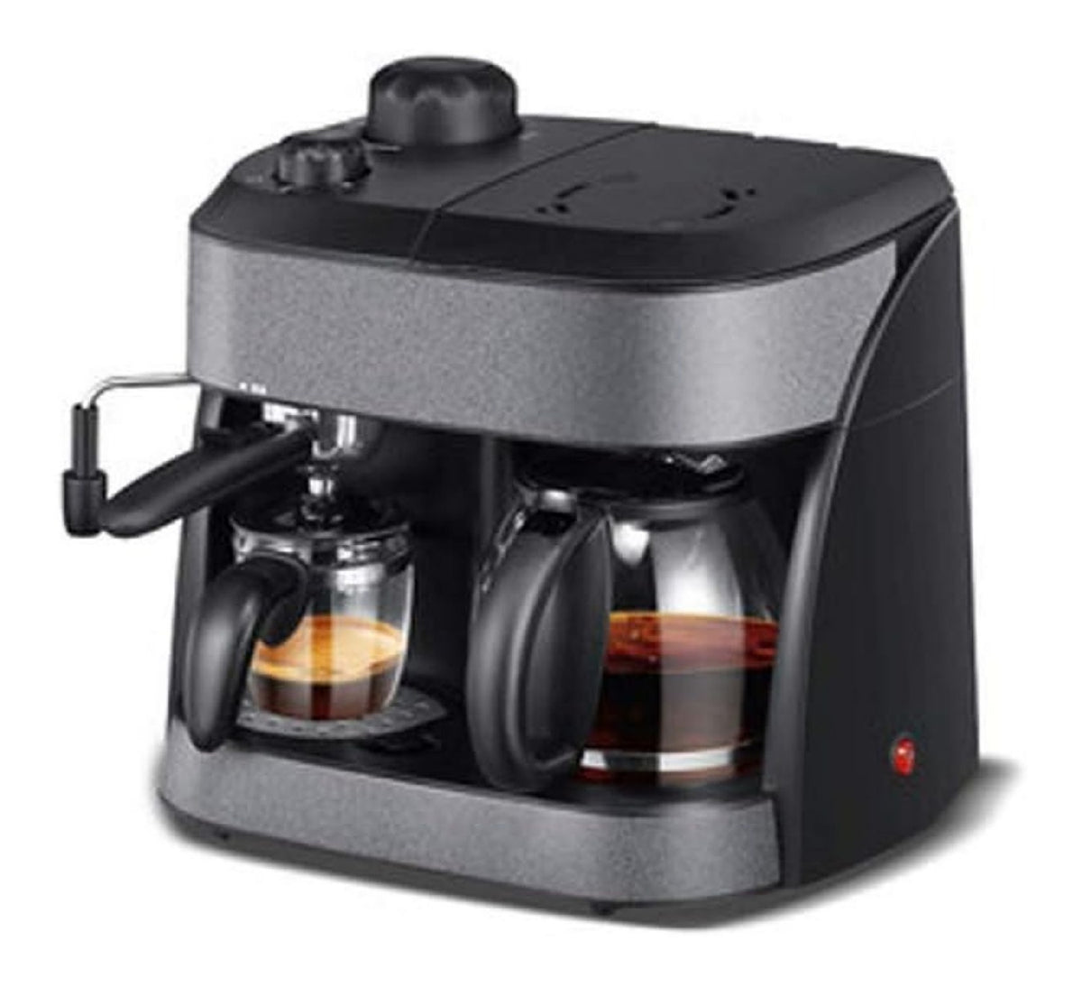 Macchina espresso con timer portatile nero