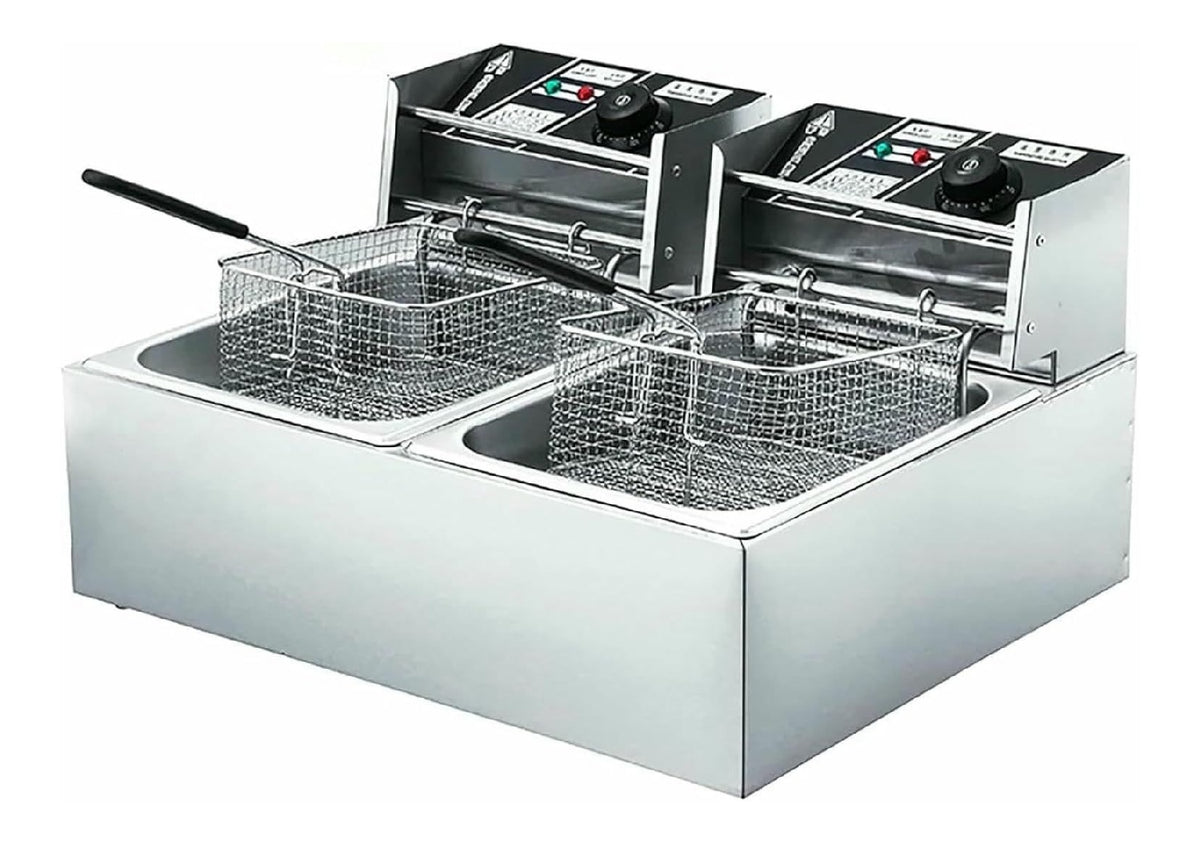 Friggitrice da cucina Friggitrice Elettrica Commerciale, Cestino, Commerciale