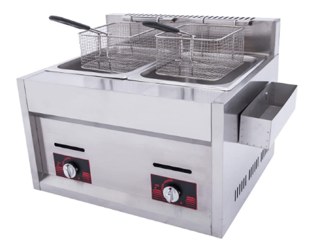 Sistema per frittura Friggitrice Commerciale GPL, friggitrice Grande