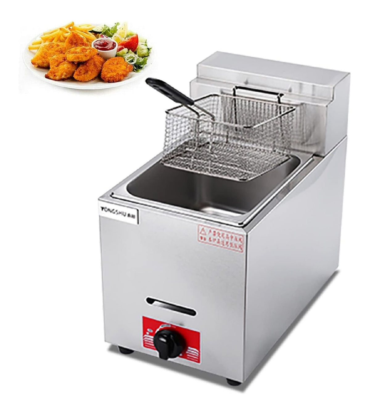 Friggitrice elettrica Friggitrice Acciaio Inox friggitrice Commerciale