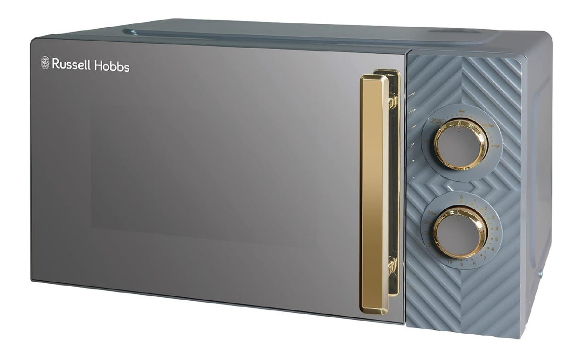 Forno a microonde con timer grigio