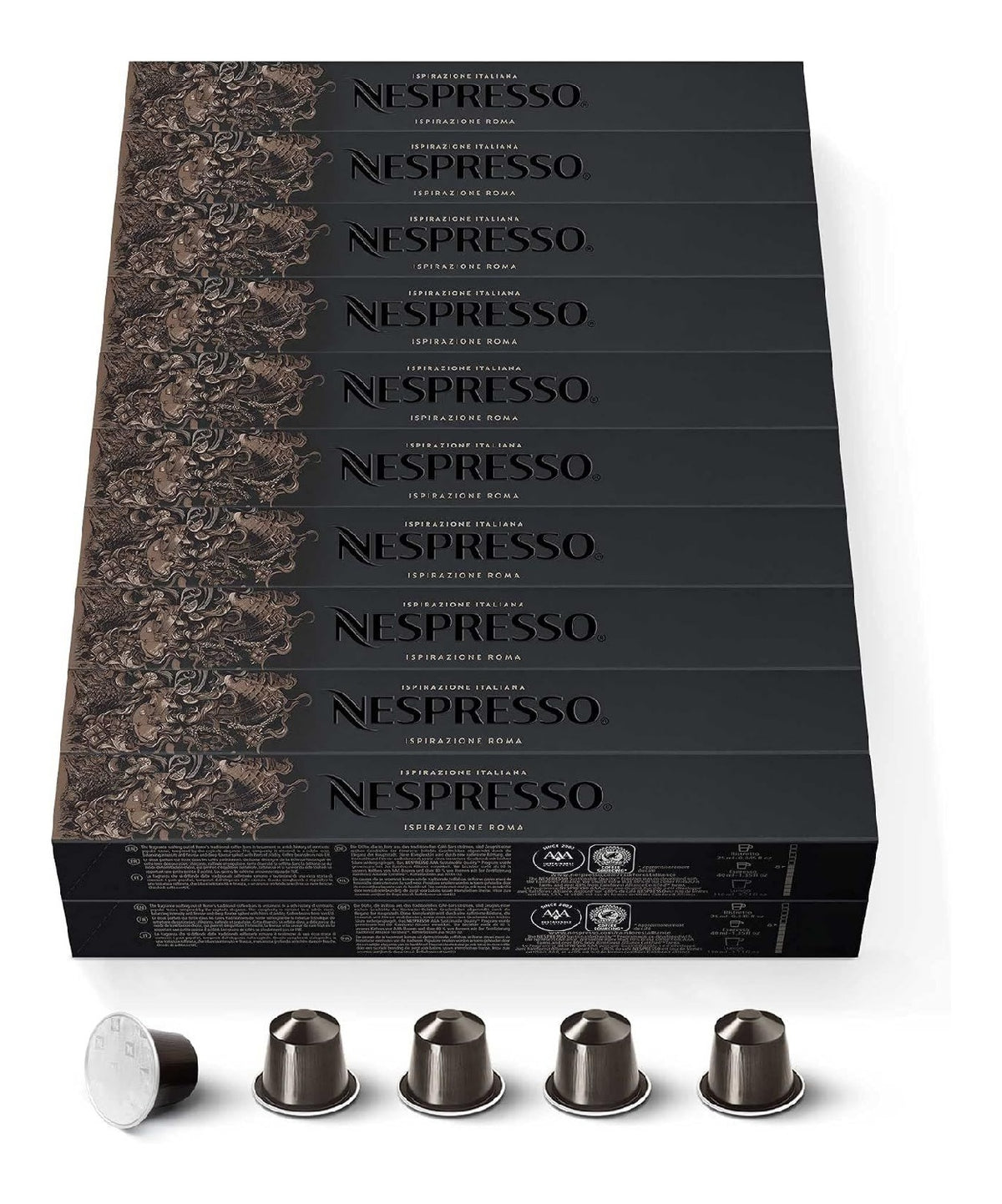 Nespresso Original Roma Confezione 200 nero