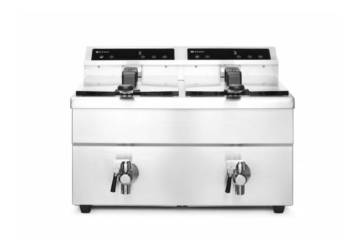 Friggitrice da cucina HENDI Friggitrice Induzione Kitchen Line-Doppia