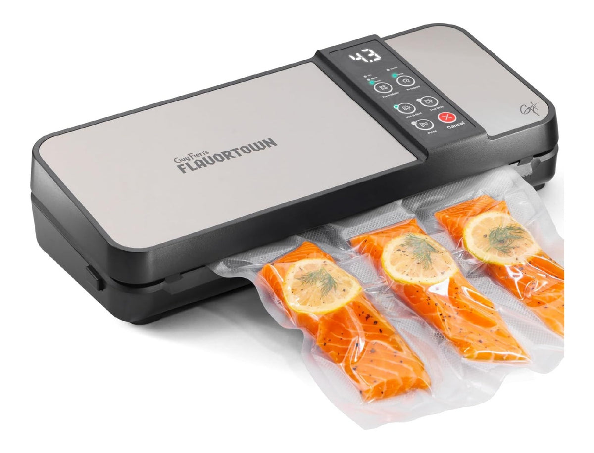 Macchine sottovuoto per alimenti Fieri's Flavortown Sigillatrice sottovuoto compatta