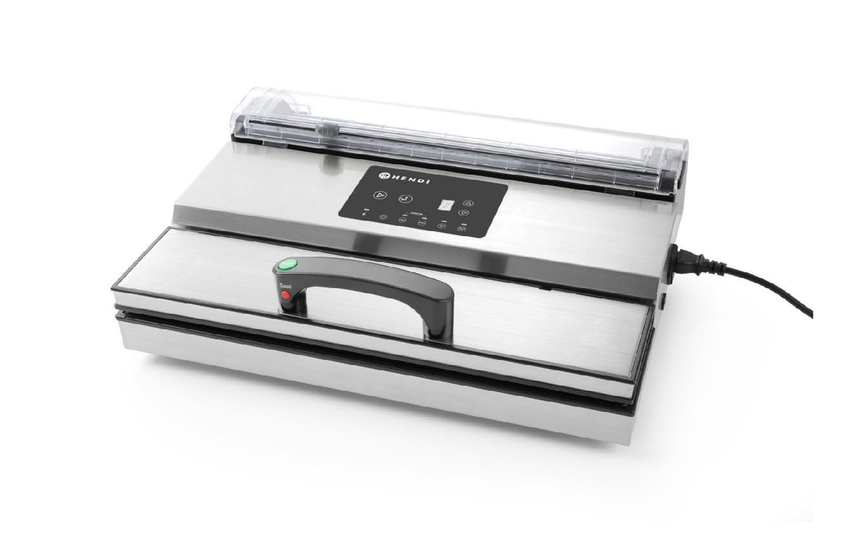Macchina sottovuoto digitale con timer argento