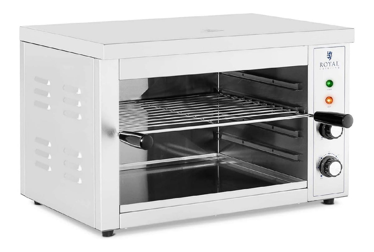 Con timer tostapane in acciaio inox rame