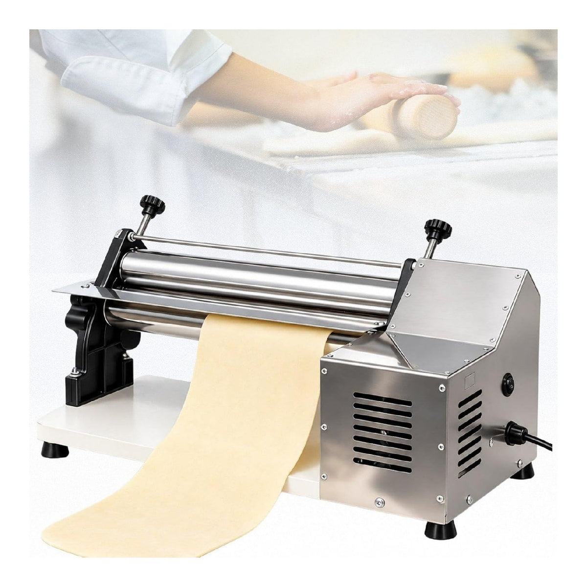 Apparecchio per uso domestico Sfogliatrice Professionale Elettrica Banco Pizzeria