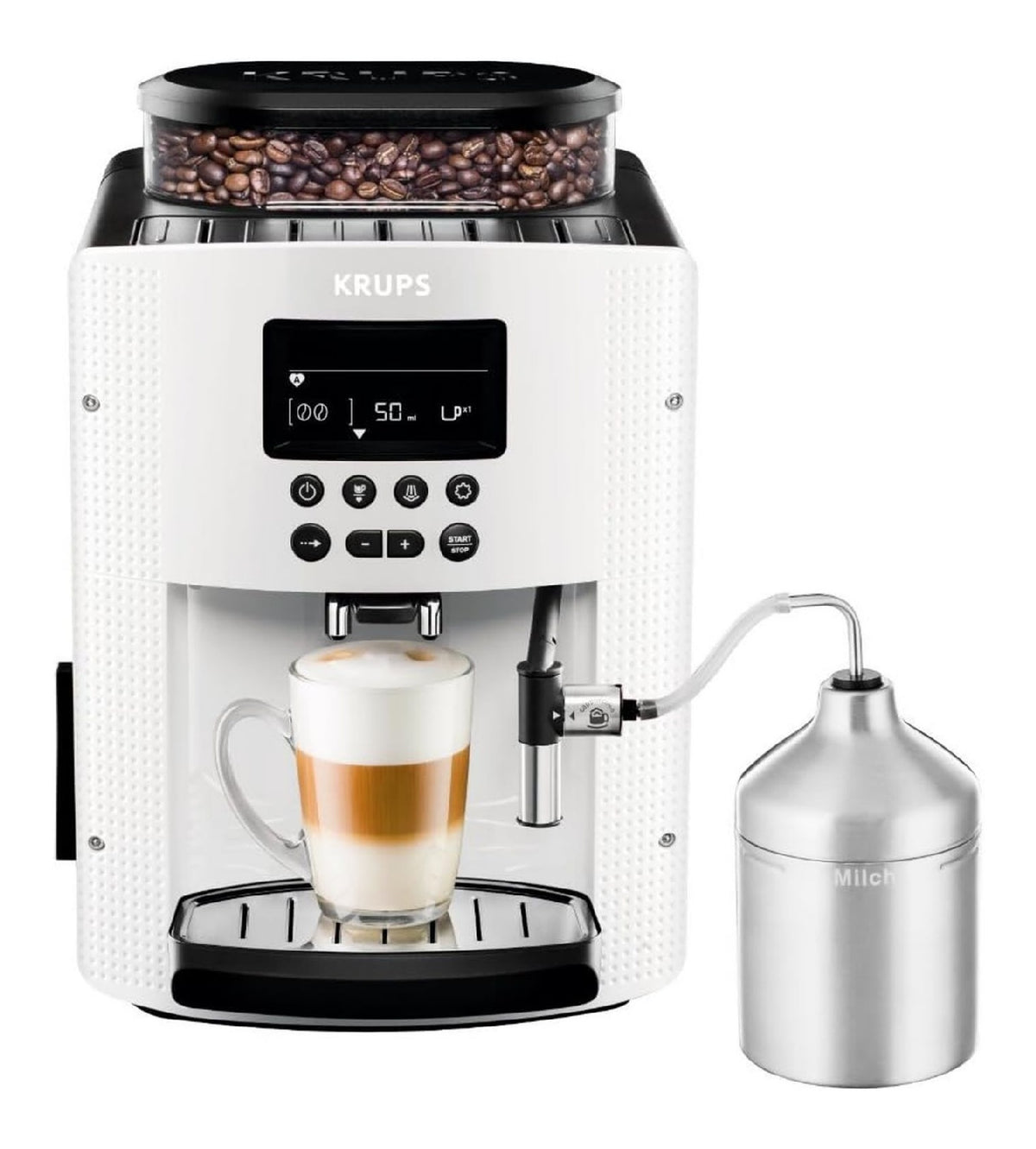 Macchina espresso 1.8 L funzionamento automatico bianco