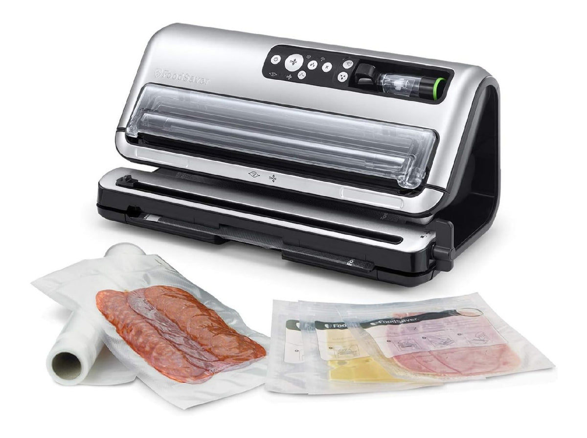 Funzionamento automatico foodsaver macchina sottovuoto per alimenti nero