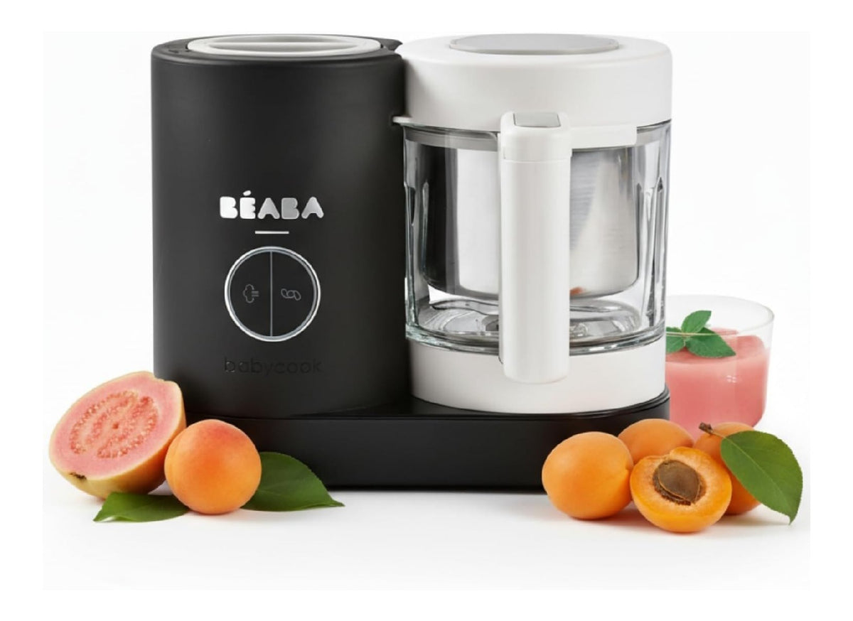 Frullatore funzione vapore in acciaio inox nero