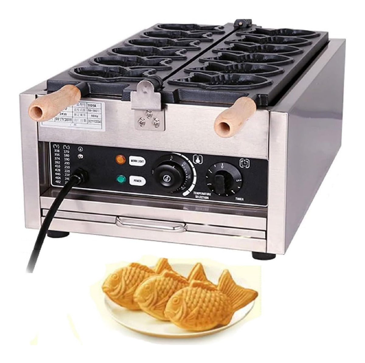 Elettrodomestico compatto Piastra elettrica Domestica Waffle Forma