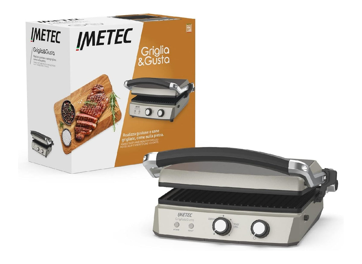 Bistecchiere Imetec Griglia&Gusta Bistecchiera, Piastre Antiaderenti
