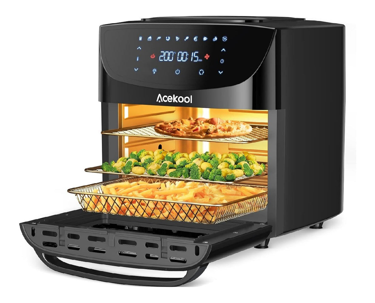 Friggitrice ad aria 18 L digitale nero
