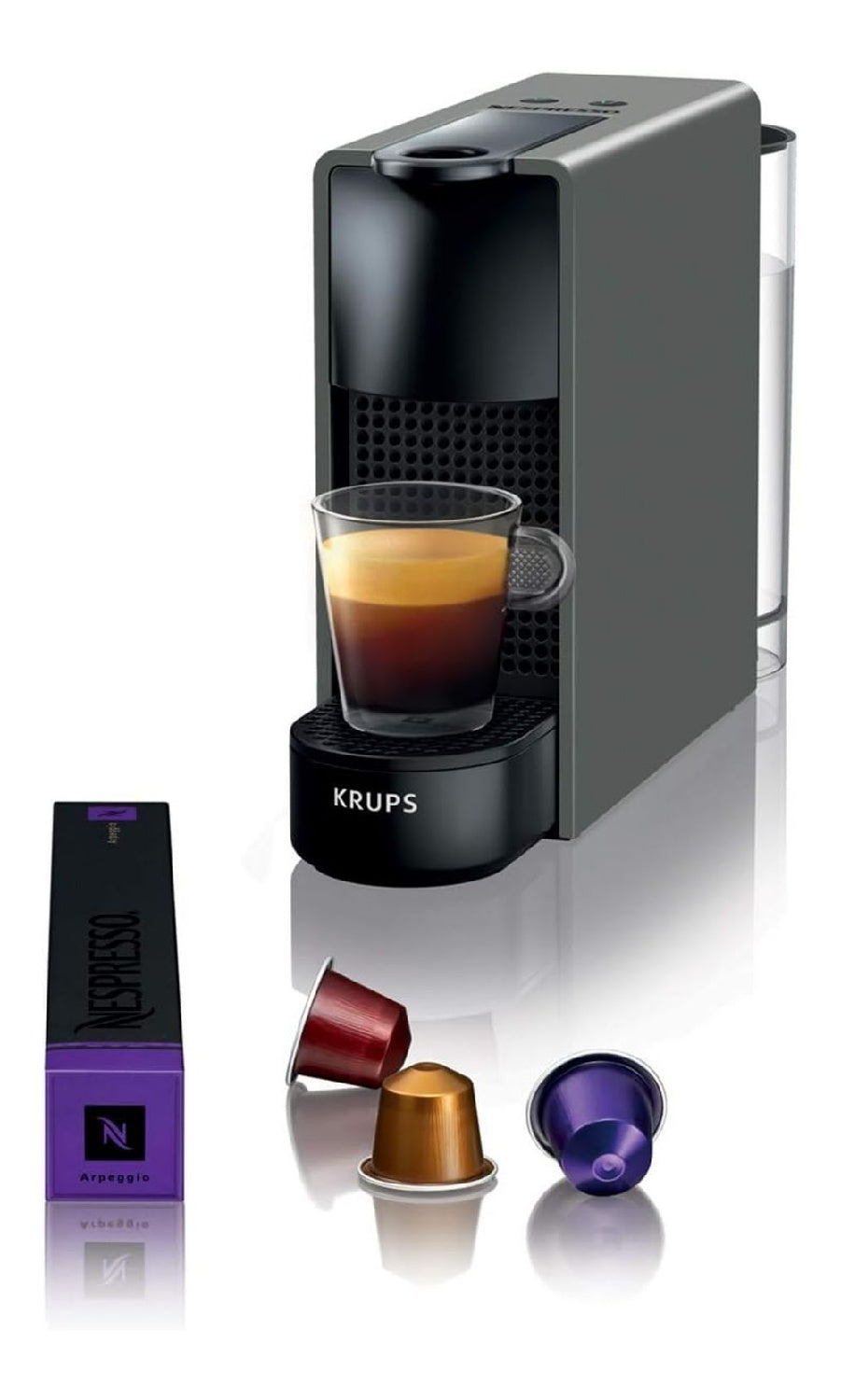 Macchina espresso funzionamento automatico grigio 40 ml