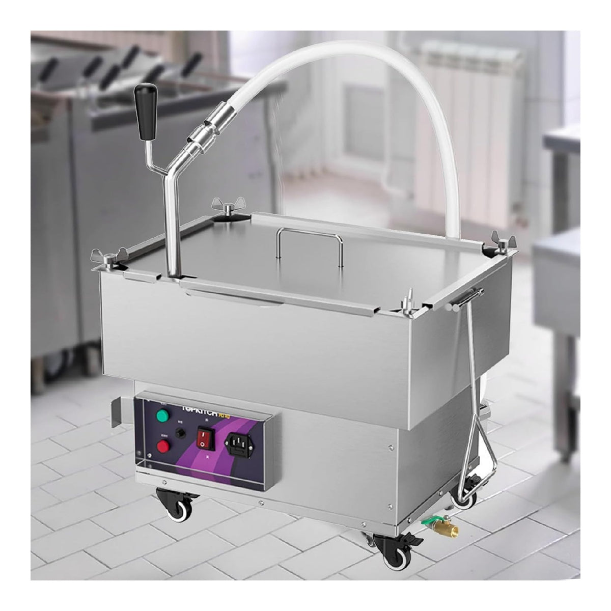 Sistema per frittura Filtro Friggitrice Sis-Tema Filtraggio Dell'olio