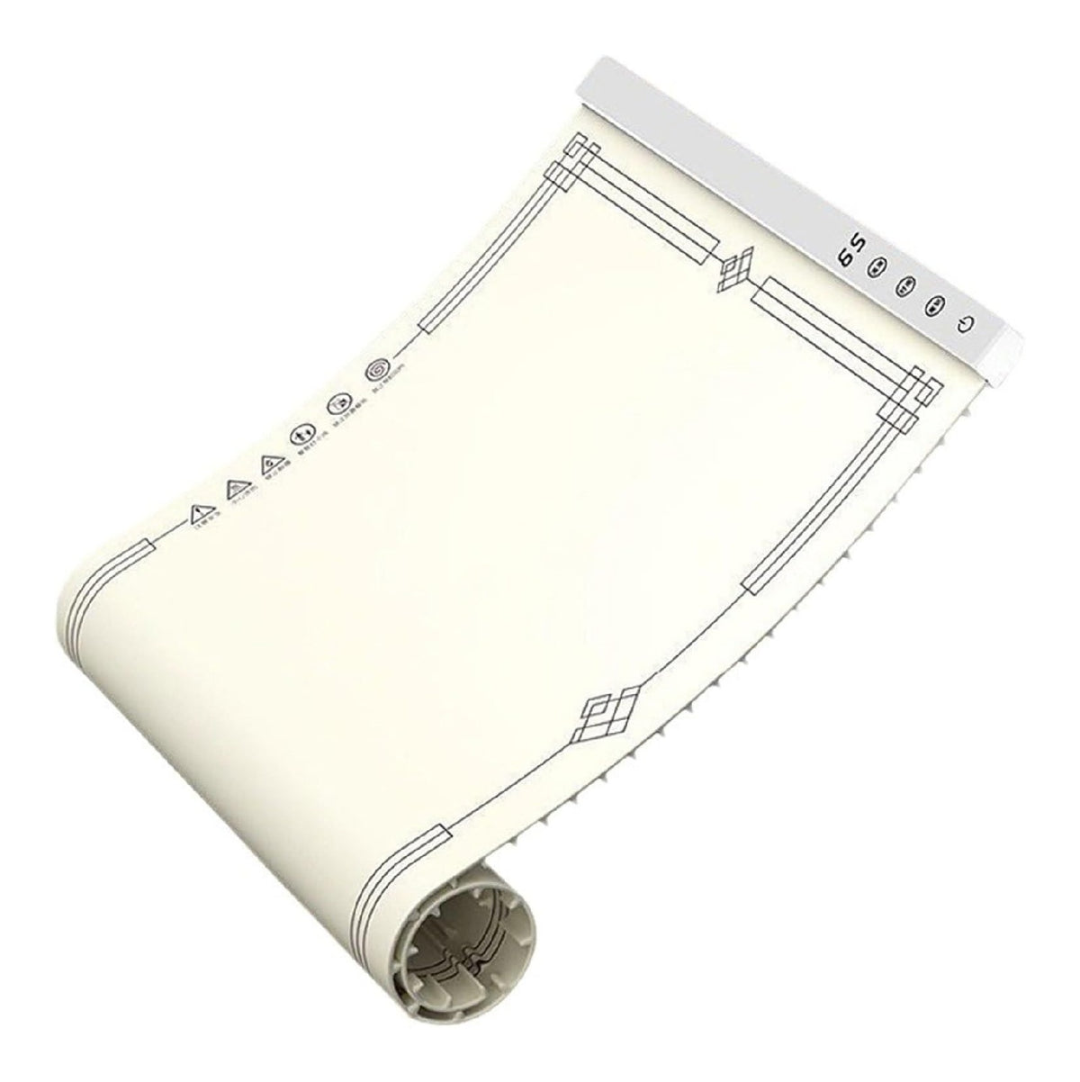 Elettrodomestico compatto con timer portatile nero