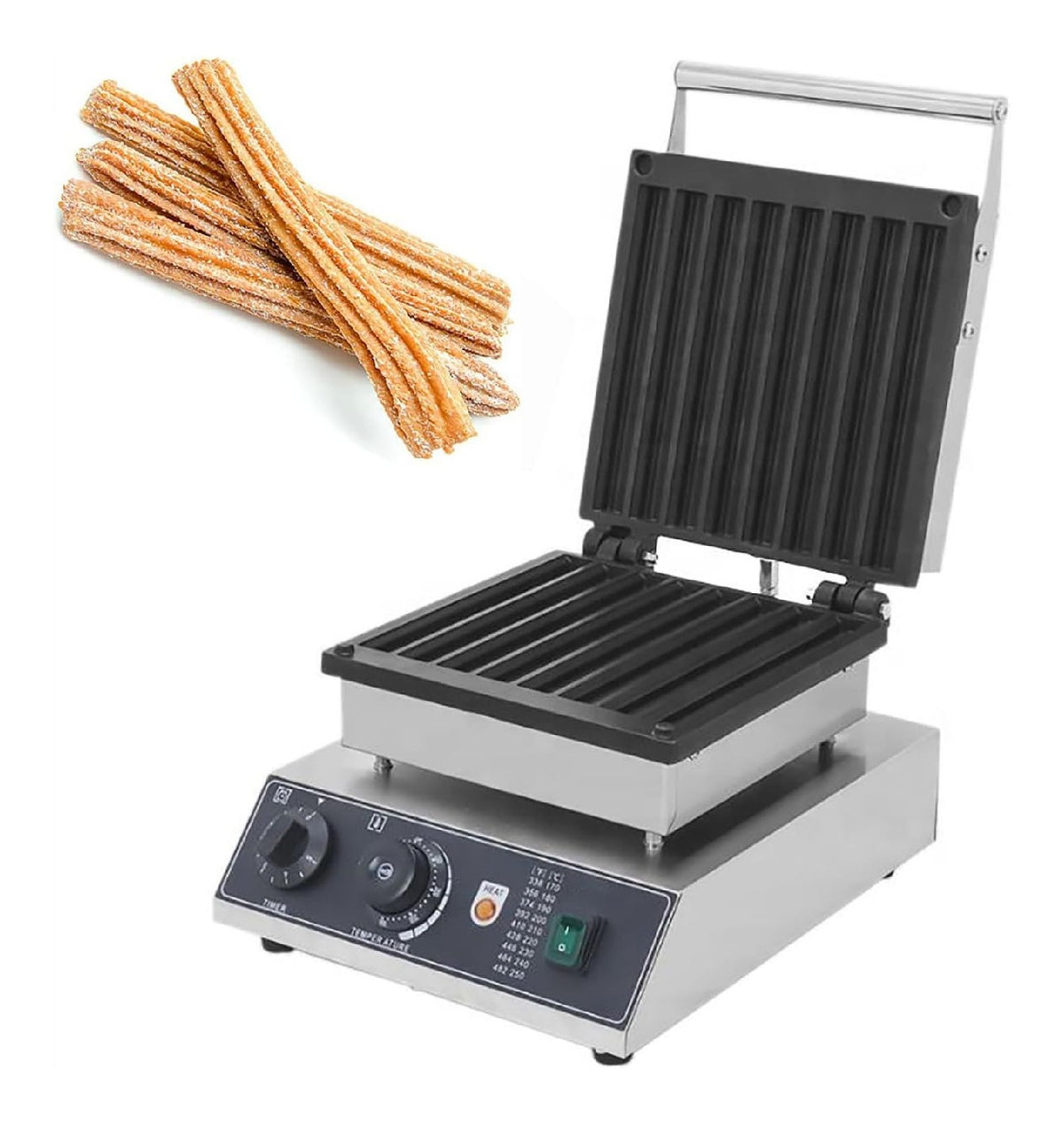 Elettrodomestico compatto con timer temperatura regolabile rame