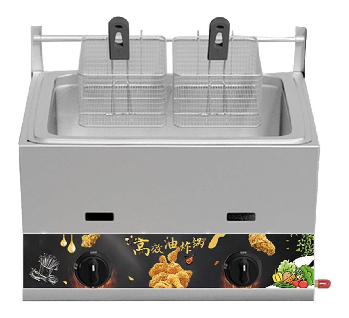 Sistema per frittura Friggitrice Acciaio Inossidabile Patatine fritte