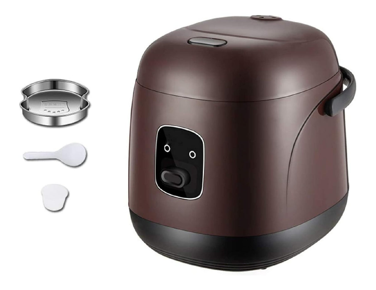 Cuociriso Elettrico 1,2 con cestello funzione vapore portatile oro