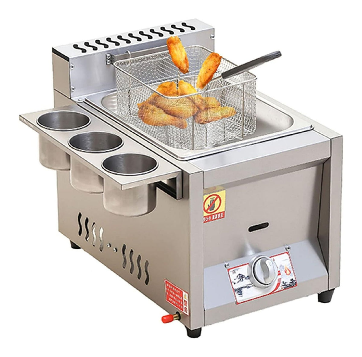 Sistema per frittura Friggitrice Commerciale, Friggitrice Acciaio Inox