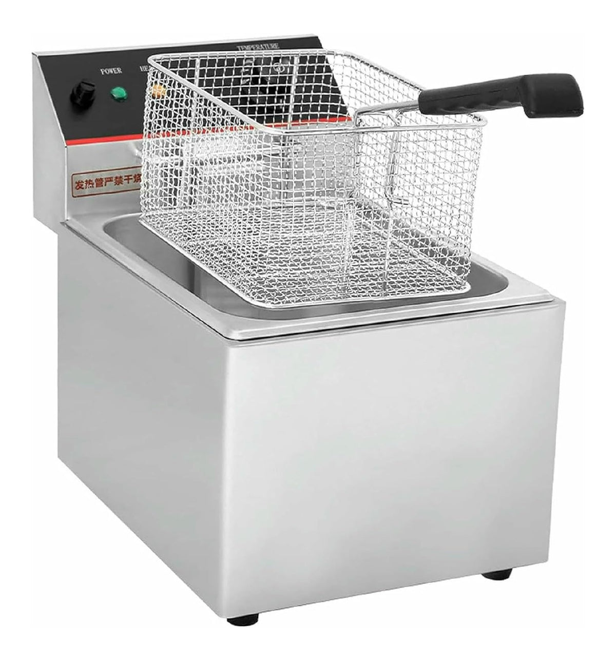 Sistema per frittura Friggitrice Elettrica Commerciale Cesto, Frigorifero