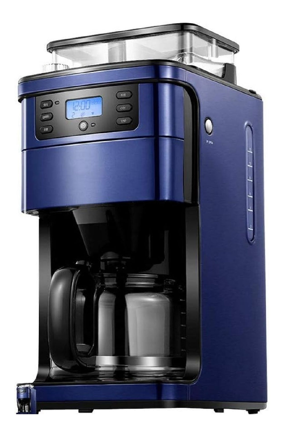 Macinacaffe elettrico funzionamento automatico nero Macchina caffe Domestica Automatica