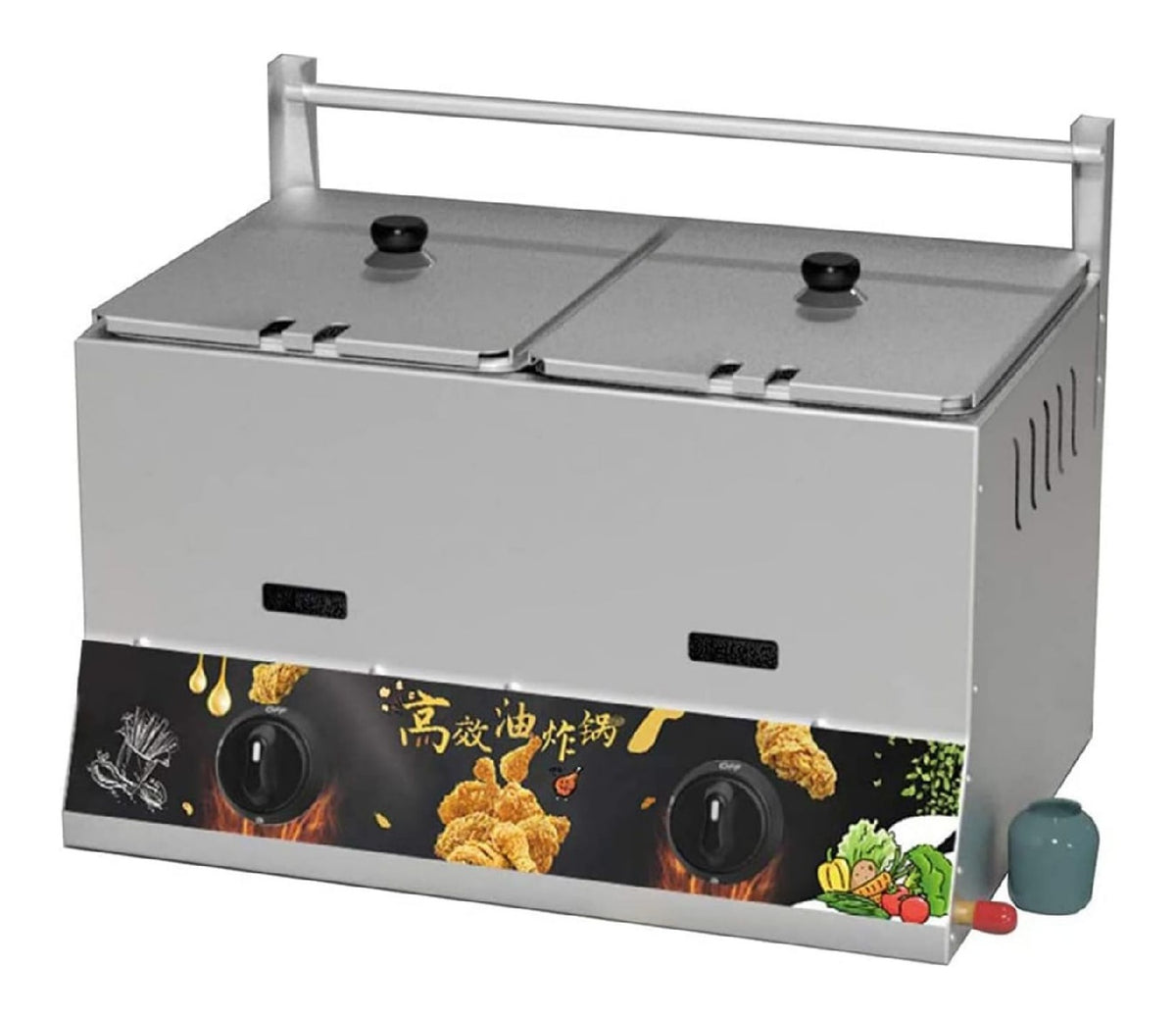 Friggitrice da cucina Friggitrice Litri, friggitrice Doppia Vasca