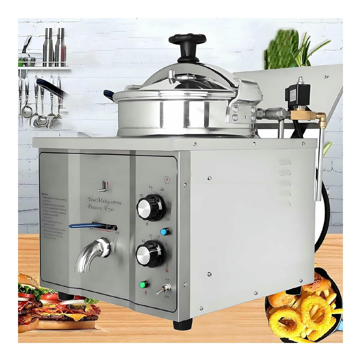 Friggitrice elettrica Friggitrice Elettrica Pollo Friggitrice Pressione