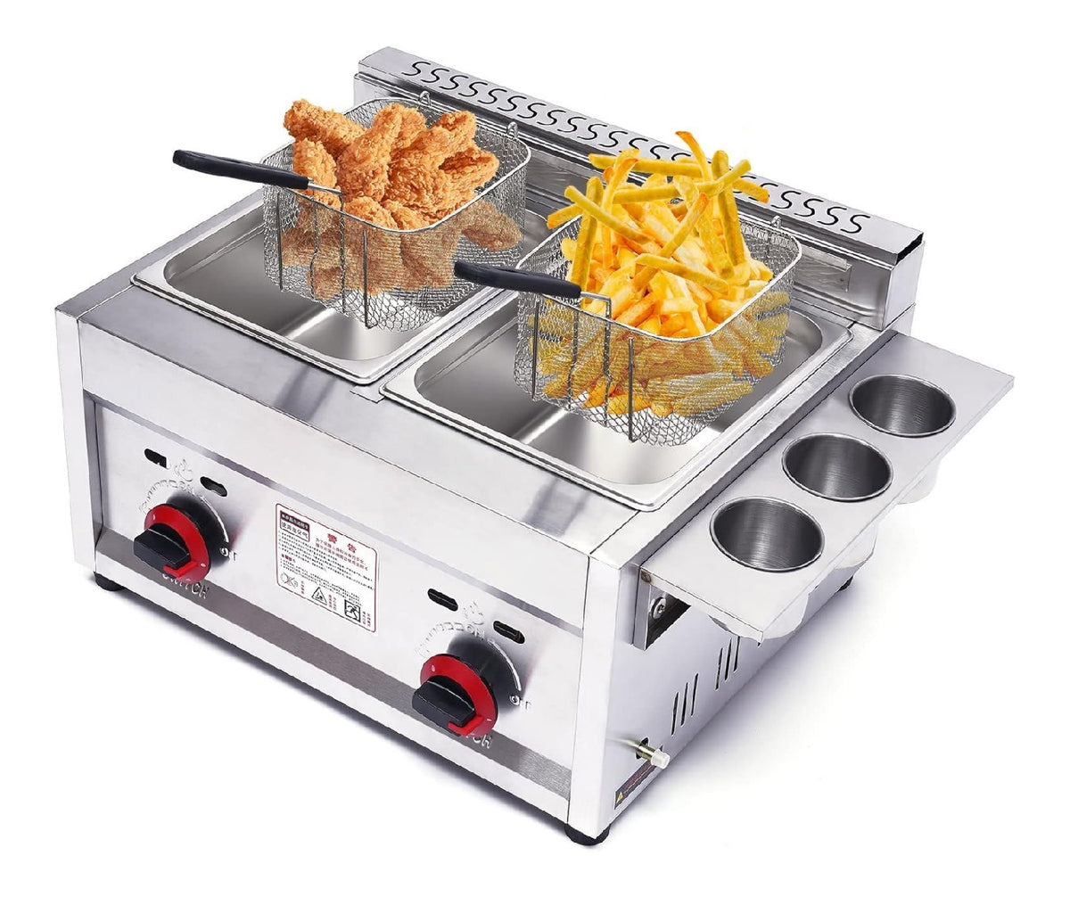 Friggitrice elettrica rame con macinacaffe
