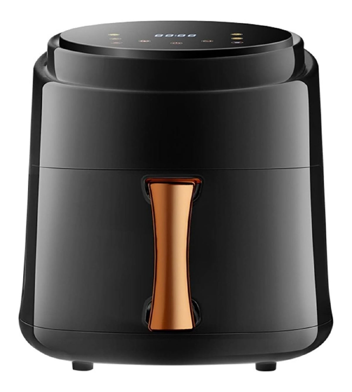 Friggitrice ad aria con programmi automatici con timer nero con timer temperatura regolabile